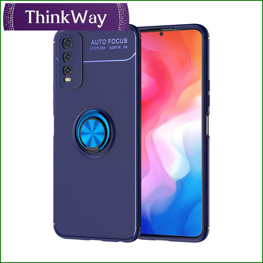Soft TPU Back Case Cover, 360 Degree Rotating Invisible Ring Kickstand Holder Bracket For VIVO iQOO8 Pro & VIVO X70
