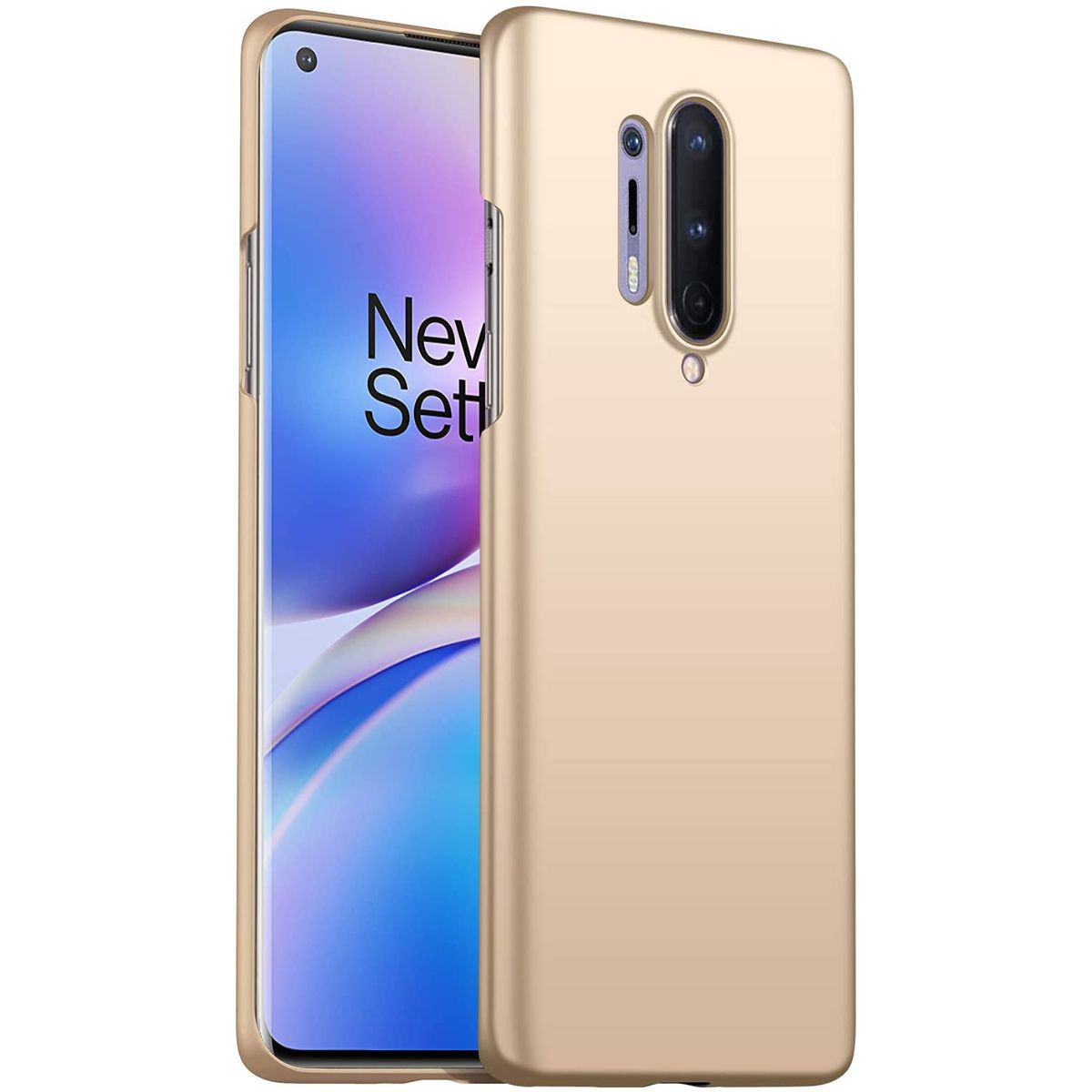 For OnePlus 8 Pro Ultra Thin Matt Finish Anti-Fingerprint Rubberised PC Hard Back Shell Case Cover