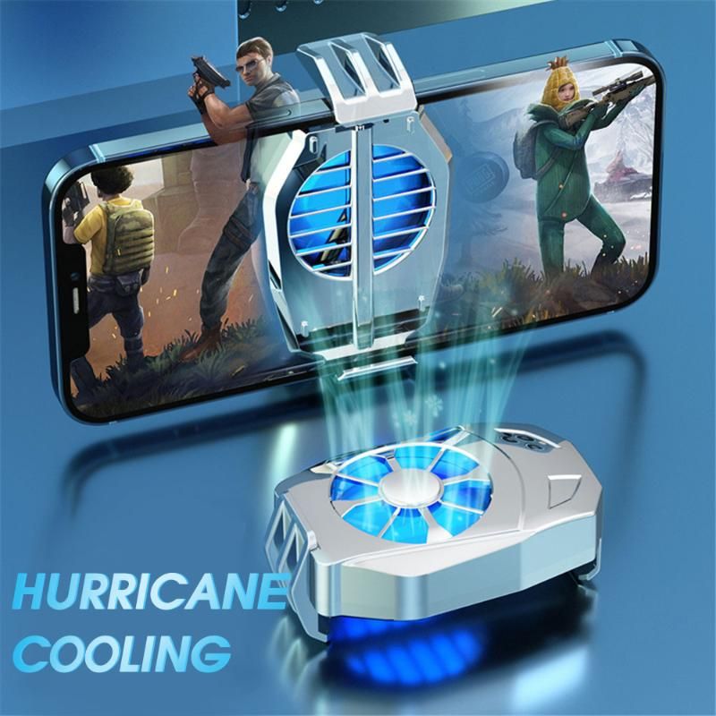 Universal Mobile Phone USB Game Cooler System Cooling Fan Gamepad Holder Stand Radiator with stand wear and tear