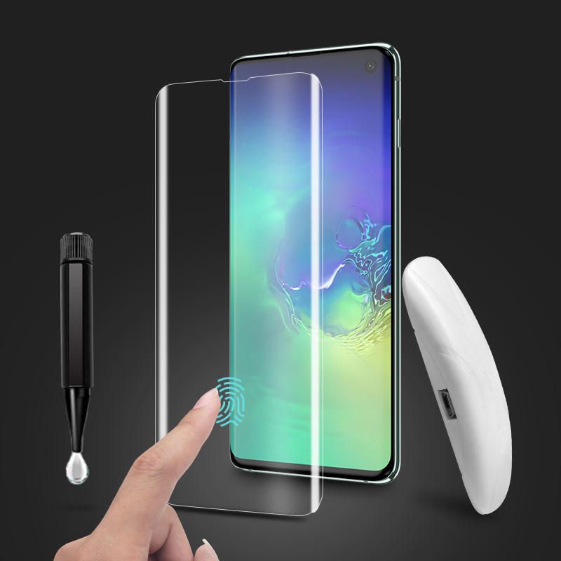 Samsung Galaxy S20 Plus UV Light Adhesive Tempered Glass Screen Protector