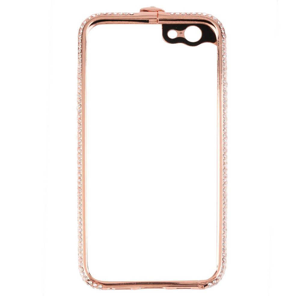 Luxury Crystal Rhinestone Bling Metal Frame Cover Bumper For iPhone 6 4.7''