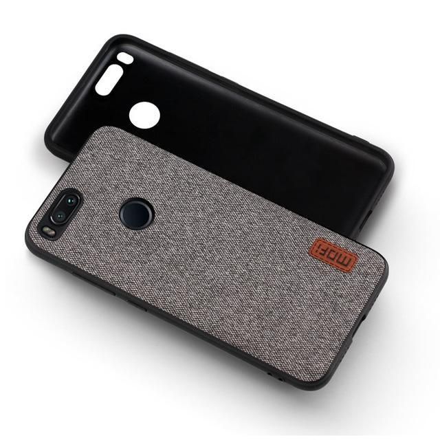 MOFi Fabric Silicone Back Case For Xioami Mi 8 Lite