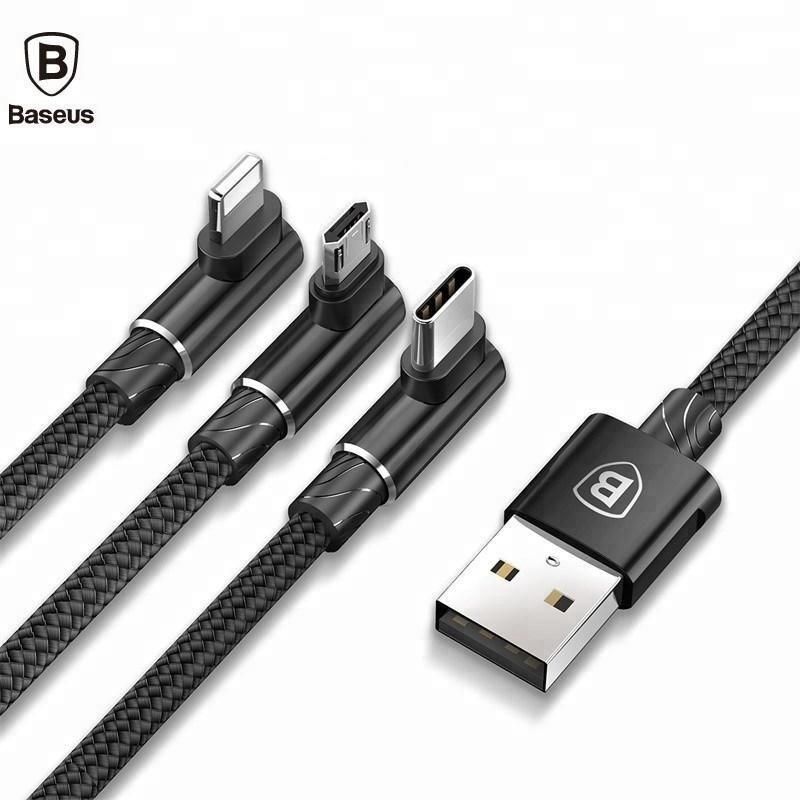 Baseus MVP 3-in-1 Lightning/ Micro-USB/ Type C Cable
