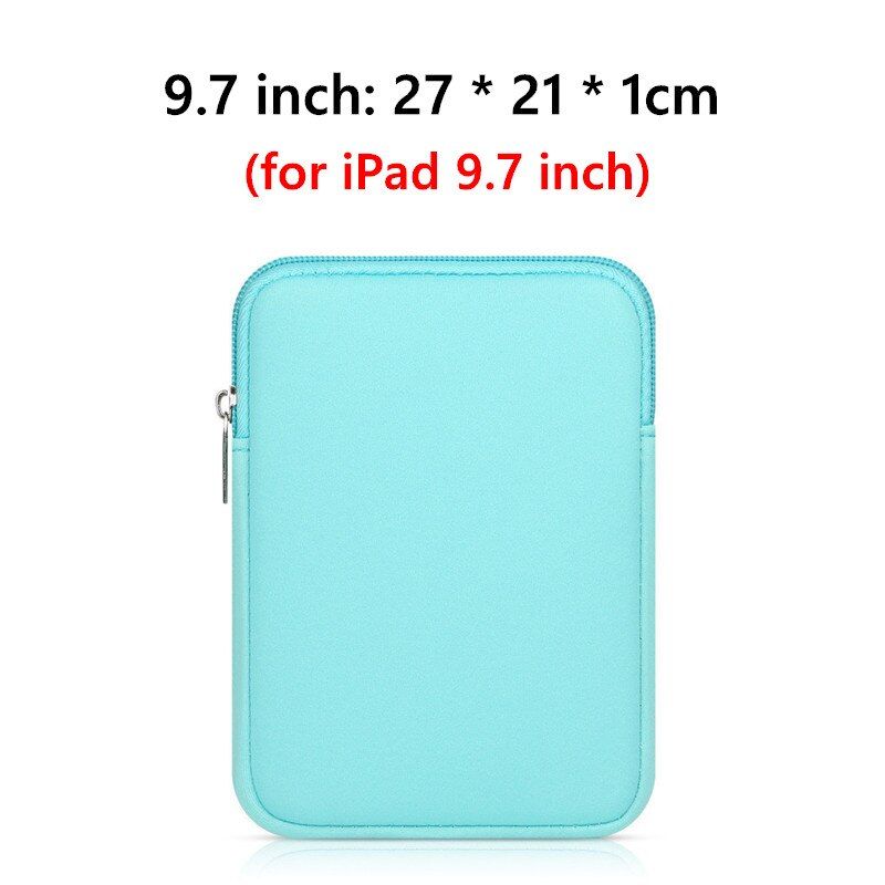 For ipad 9 10.2" 2021 2019 Sleeve Bag Air 4 10.9  Case for iPad mini 6 5 4 3 2 1 Cover For iPad Pro 9.7" 11" 12.9" inch