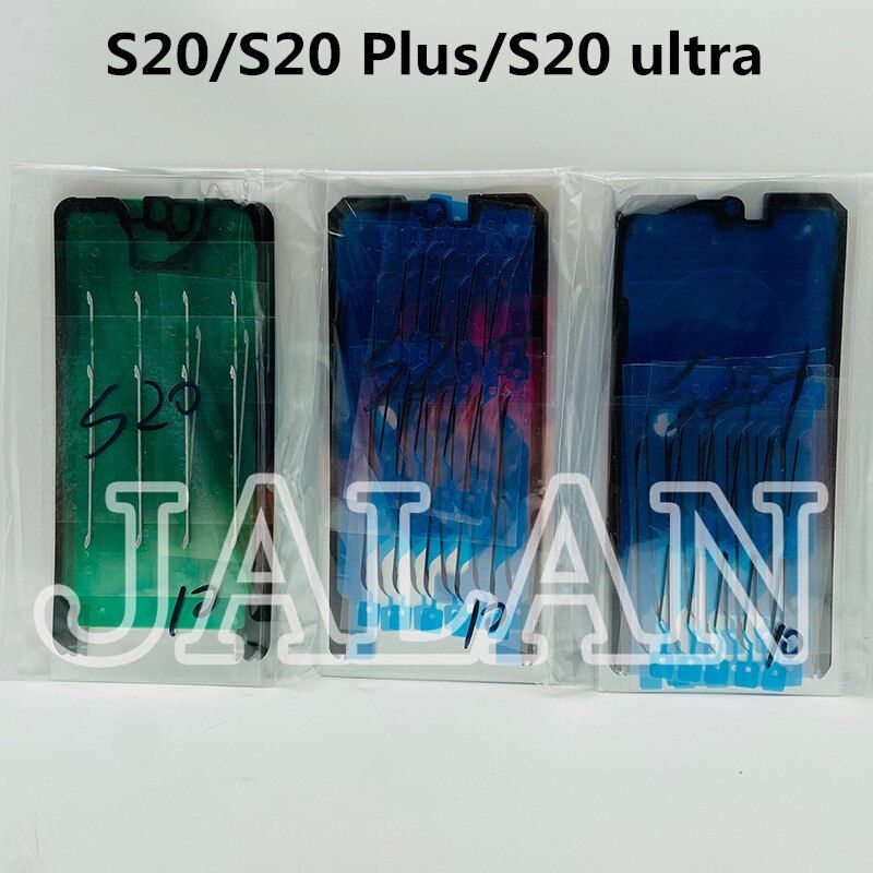 10pcs/set Frame sticker For Samsung S20/S20 plus/S20ultra LCD screen frame repair adhesive sticker parts
