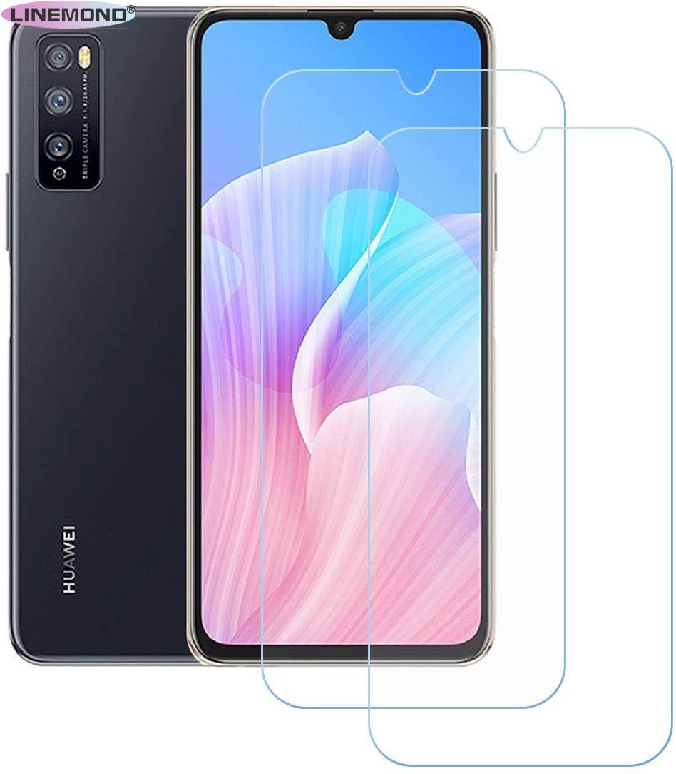 (2-Pack) Screen Protector for Huawei Enjoy 20 Pro, Anti Scratch 9H Hardness Protective Film Premium HD Clarity Tempered Glass Friendly Designed for Huawei Enjoy 20 Pro (6.5#34;)