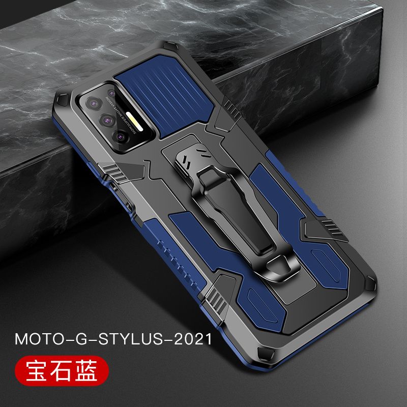 Magnetic Holder For Motorola Moto G Stylus 2021 Moble Phone Back Case Men Boy Shockproof Clip Belt Clip Bumper Funda Cover