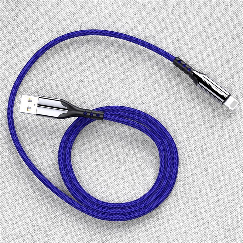 1m 2m 3m LED light USB Data Charging Cable for iPhone 6 6S 7 8 Plus X XS 11 Pro Max XR 5 5S E iPad Fast Charger Origin Long Wire