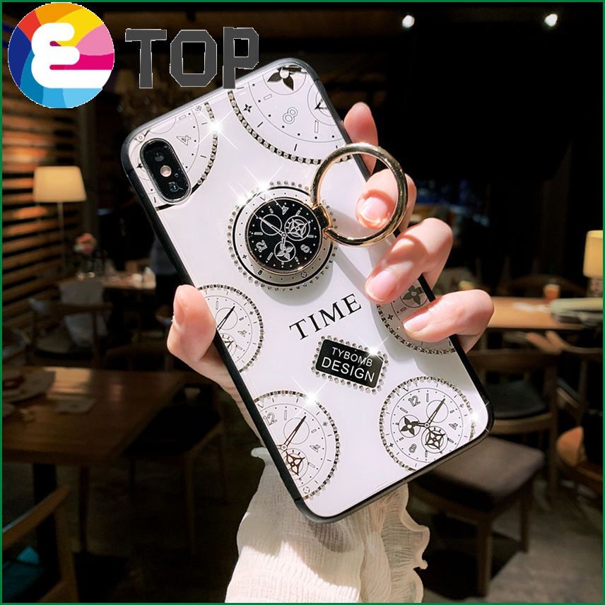Suitable for Apple 11 mobile phone shell 7plus bracket ring p 30pro high-end mate20 female promax
