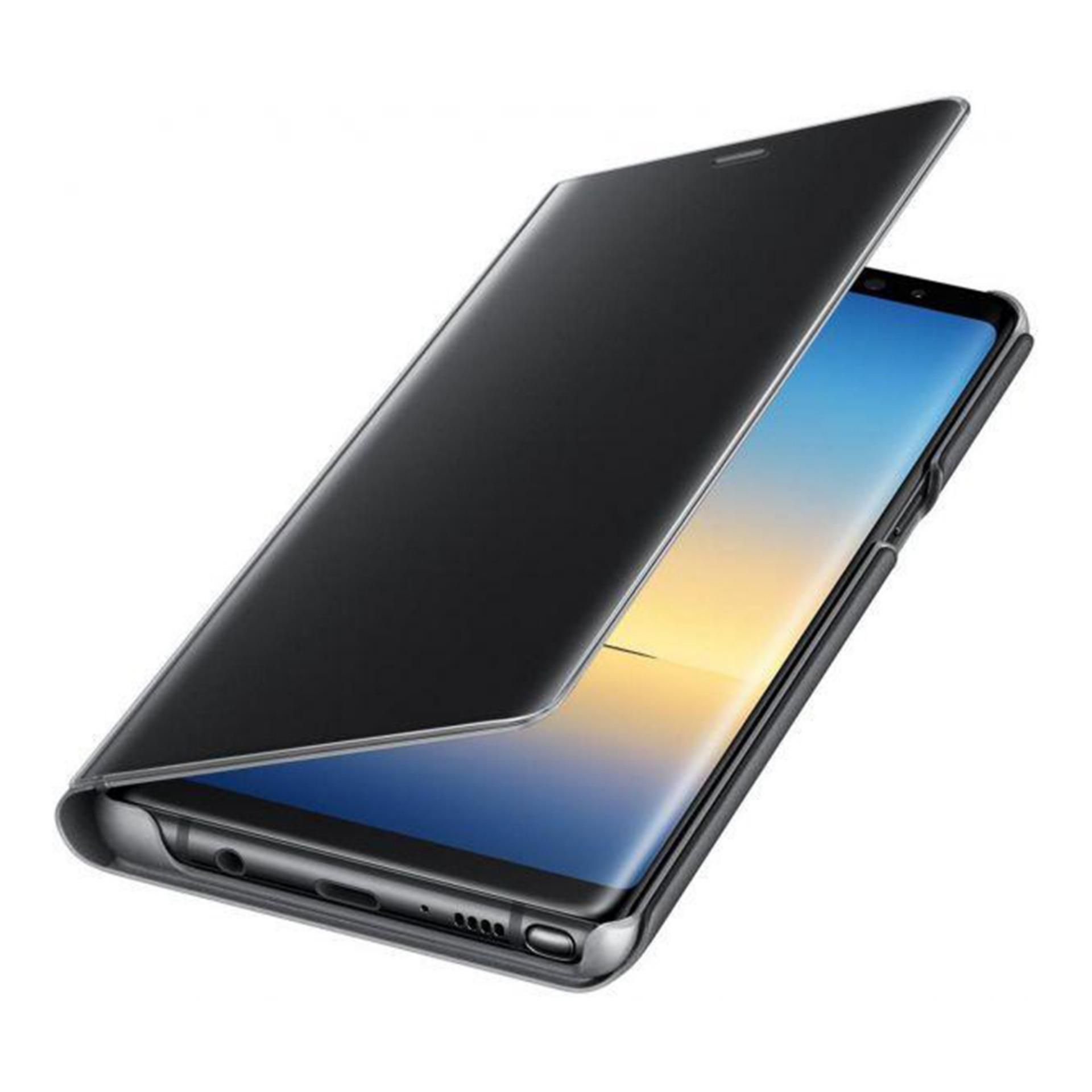 Clear View Mirror Leather Flip Cover for Oppo Realme 2 Pro