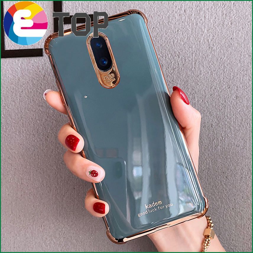 oppor17 mobile phone shell couple personality creative suitable for reno3pro shell RENO3 silicone all-inclusive anti-fall airbag