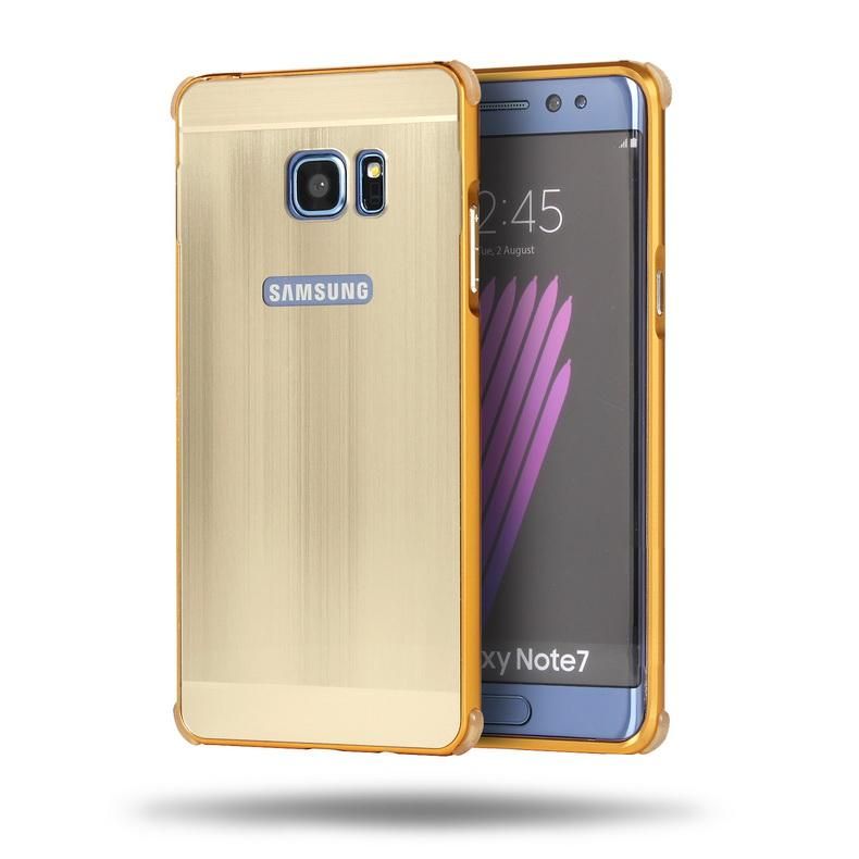 For Samsung Galaxy Note Fan Edition  FE Shockproof Case Hard Back Cover Aluminum Metal Frame cover casing