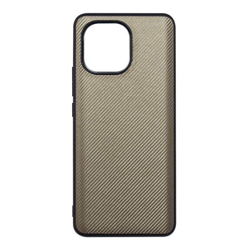 for Xiaomi 11 Case Gold Carbon Fiber Full Shockproof Silicone Case for Xiaomi Mi11 Case Cover