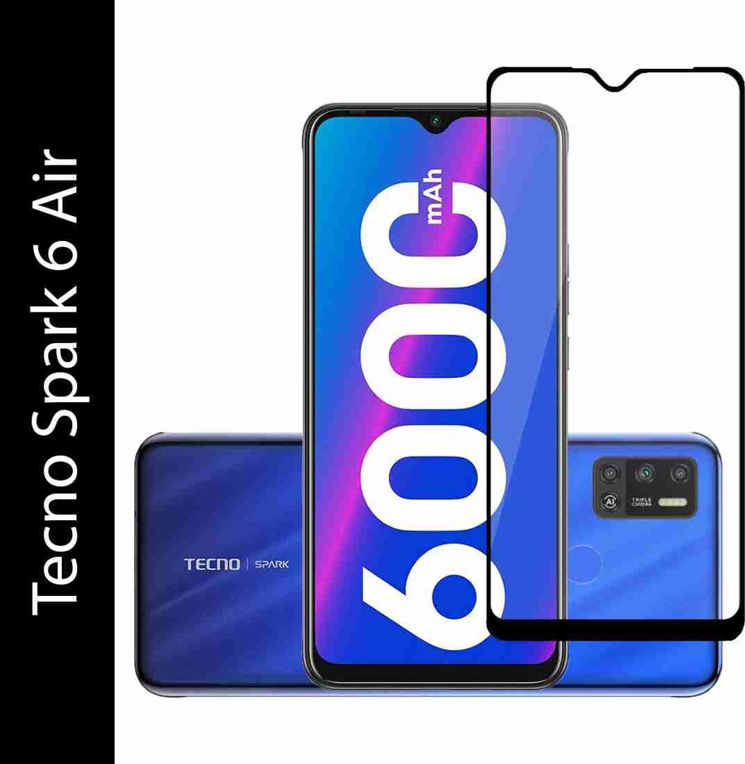 For TECNO Spark 6 Air Full Glue 9H Tempered Glass Screen Protector