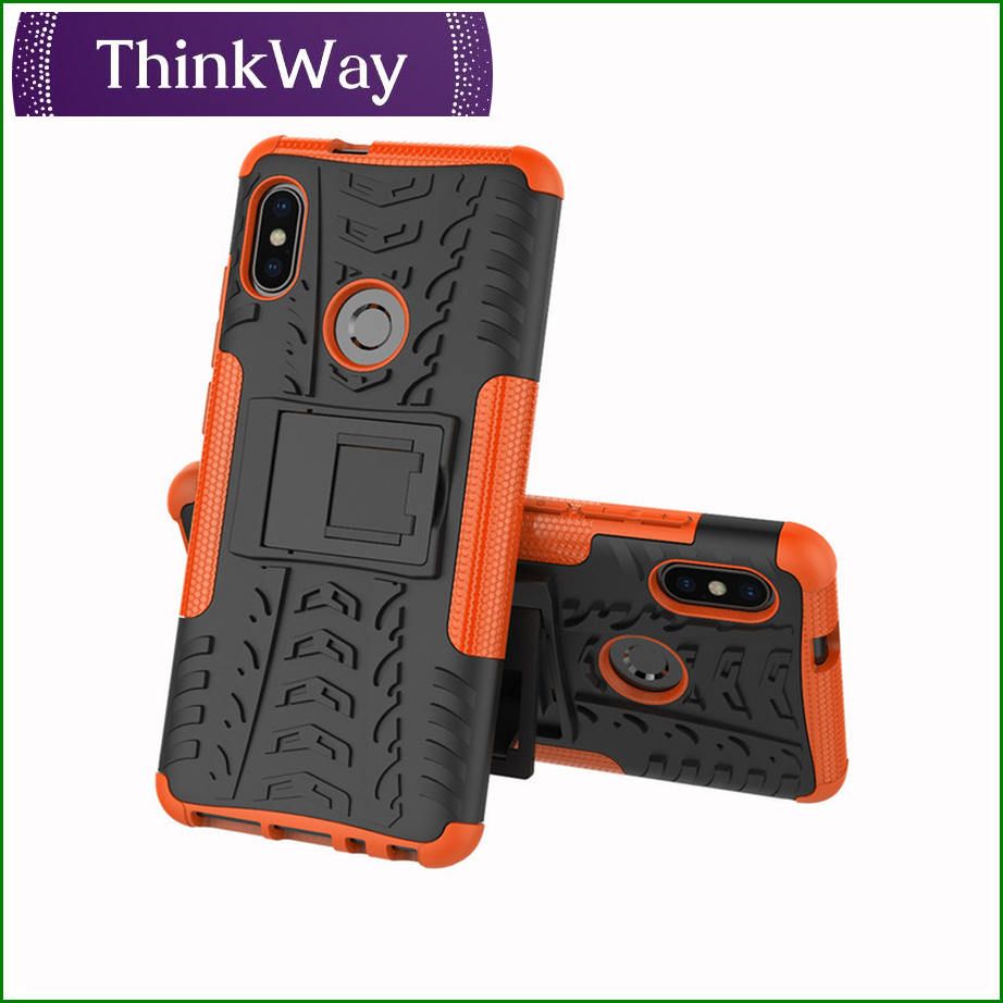 Ultra Slim Shell Multifunction Bracket Kickstand Shockproof 2 in 1 360°Full Body Anti-Scratch Cover For Redmi 7A & Redmi Note8