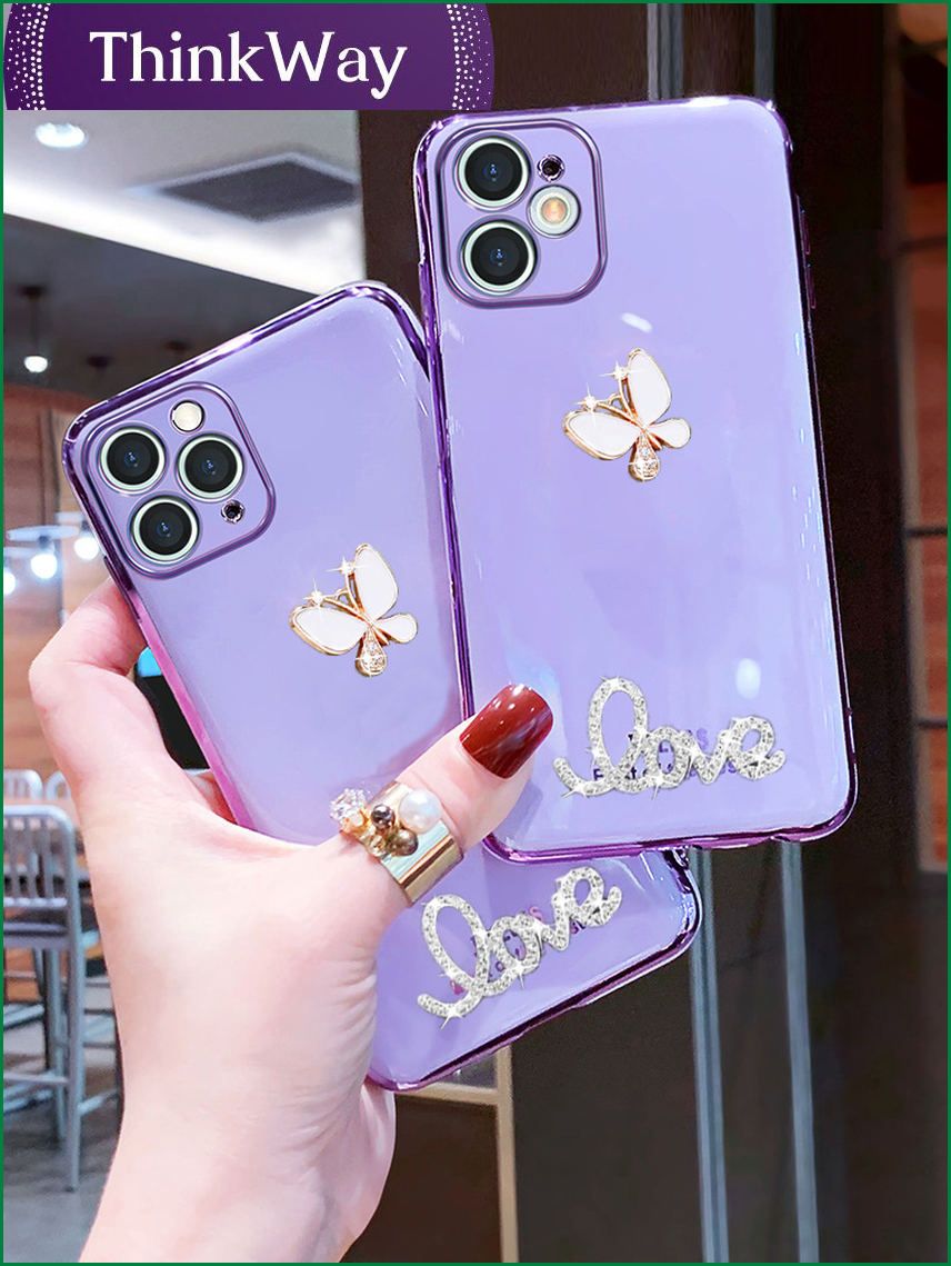 vivoX60 mobile phone shell new butterfly X50Pro electroplating silicone iqooZ3 protective cover Y73S10V21 suitable