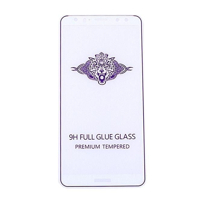 Huawei Nova 2i 5D Glass Screen Protector- White and Transparent