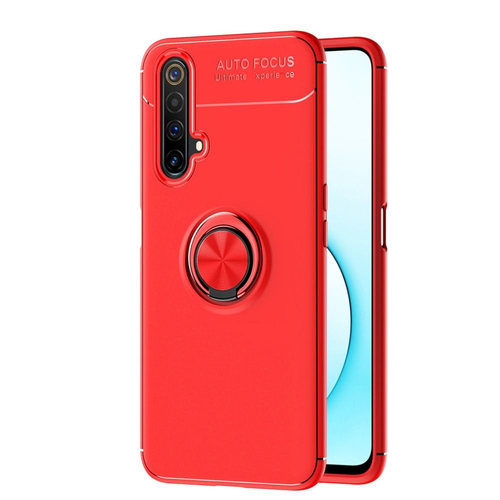 Lenuo for Realme X50 5G Ring Stand TPU Soft Case