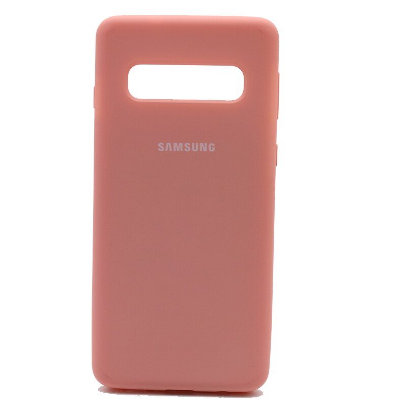 Samsung Galaxy S10 Plus  Silicone Case Silky Soft-Touch Back Protective Cover For Samsung galaxy S10  S10plus