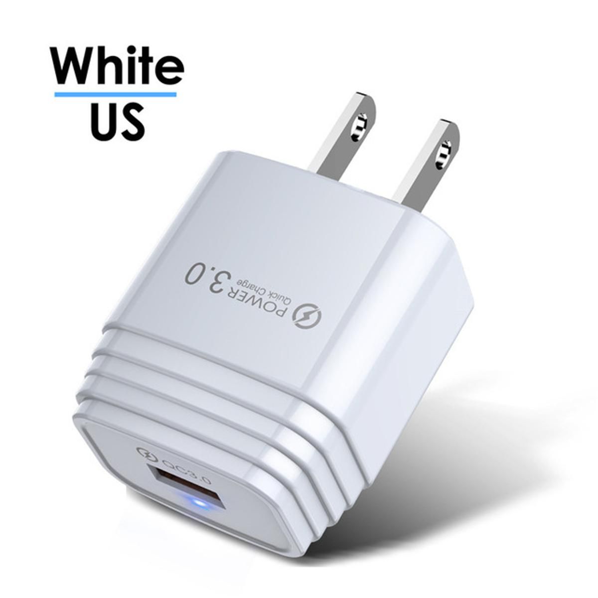 Quick Charger 3.0 USB Charger QC 3.0 Fast Wall Charger British US EU Plug Adapter
