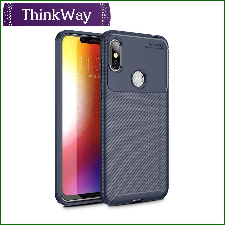 Phone Case Beetle Carbon Fiber Texture Anti-fingerprint Soft TPU Shockproof Protection Back Cover Case For MOTO G 5G & MOTO G9 Power