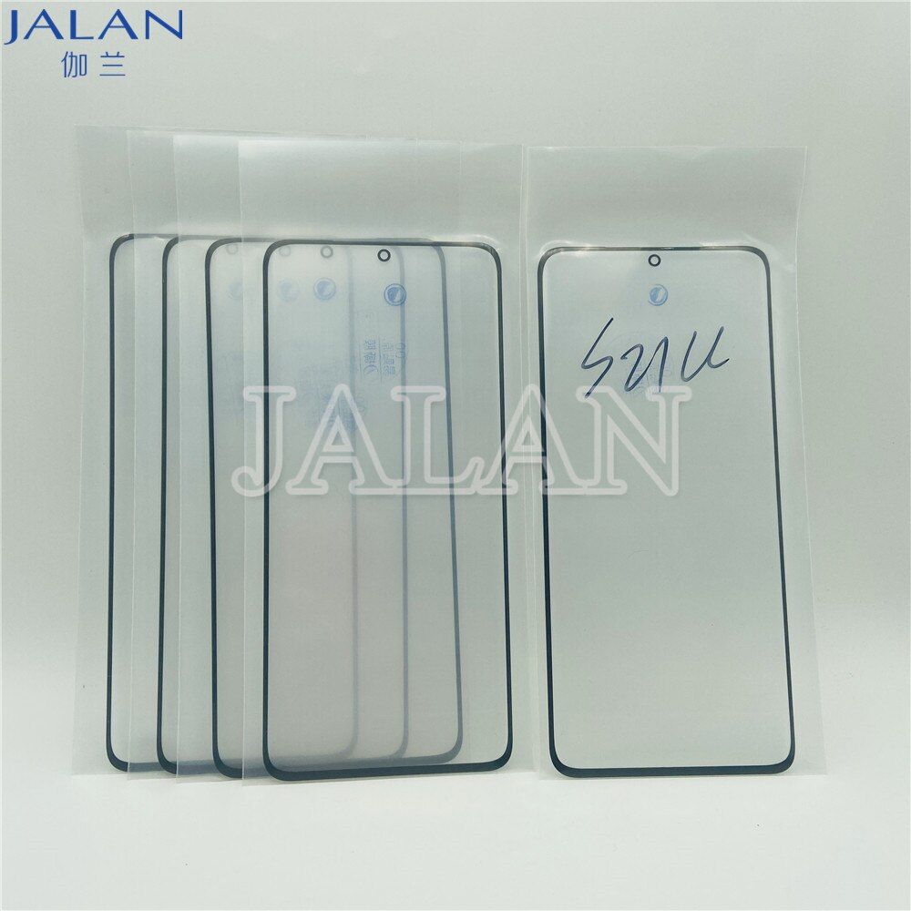 5pcs S21 Ultra Front glass panel for Samsung LCD damaged touchscreen outer glass replacement repair