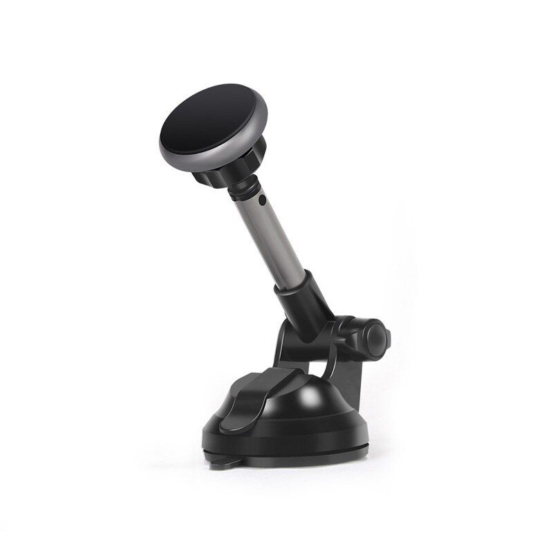 Telescopic Magnetic Car Phone Supporter Phone Holder Forinstalled On Dashboard Glass Window With Cradle Arm Length1.77-5.11inch