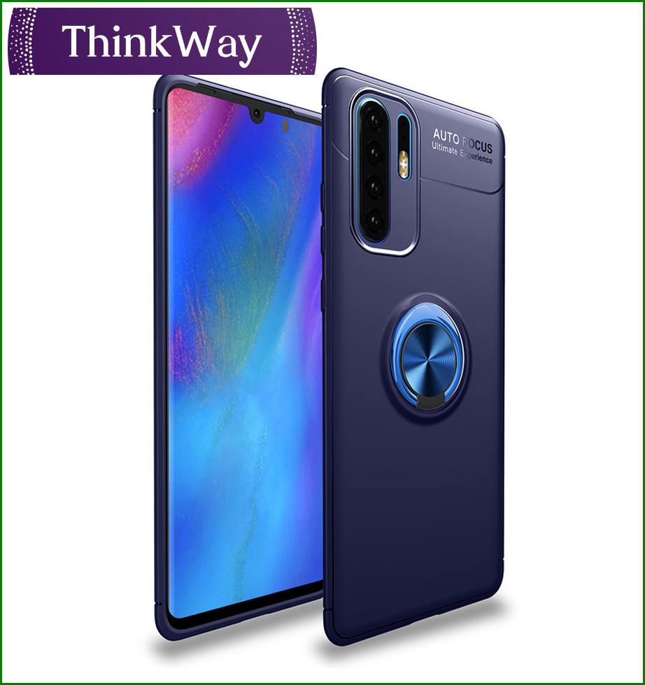 Phone Case Ring Bracket Car Magnetic Protective Cover For Honor 8C & Y9 2019/ Enjoy 9 plus