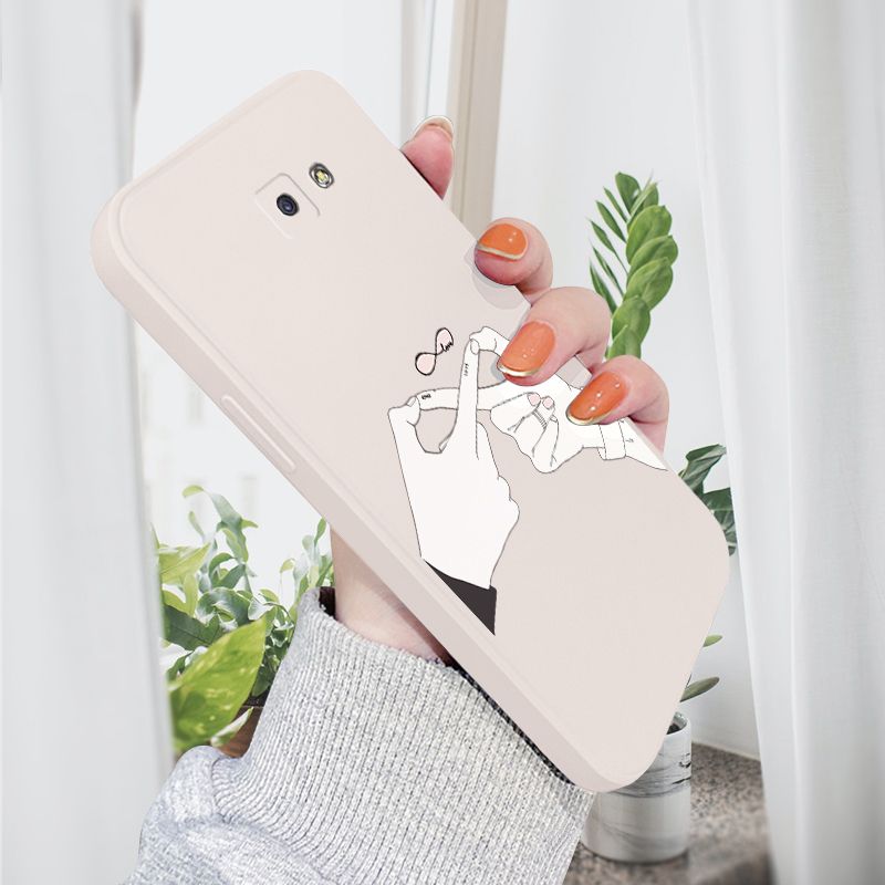 AMORVOR for Samsung Galaxy J5 Prime Back Cover Love Infinity Side design Soft Case Liquid Silicone Phone Cases