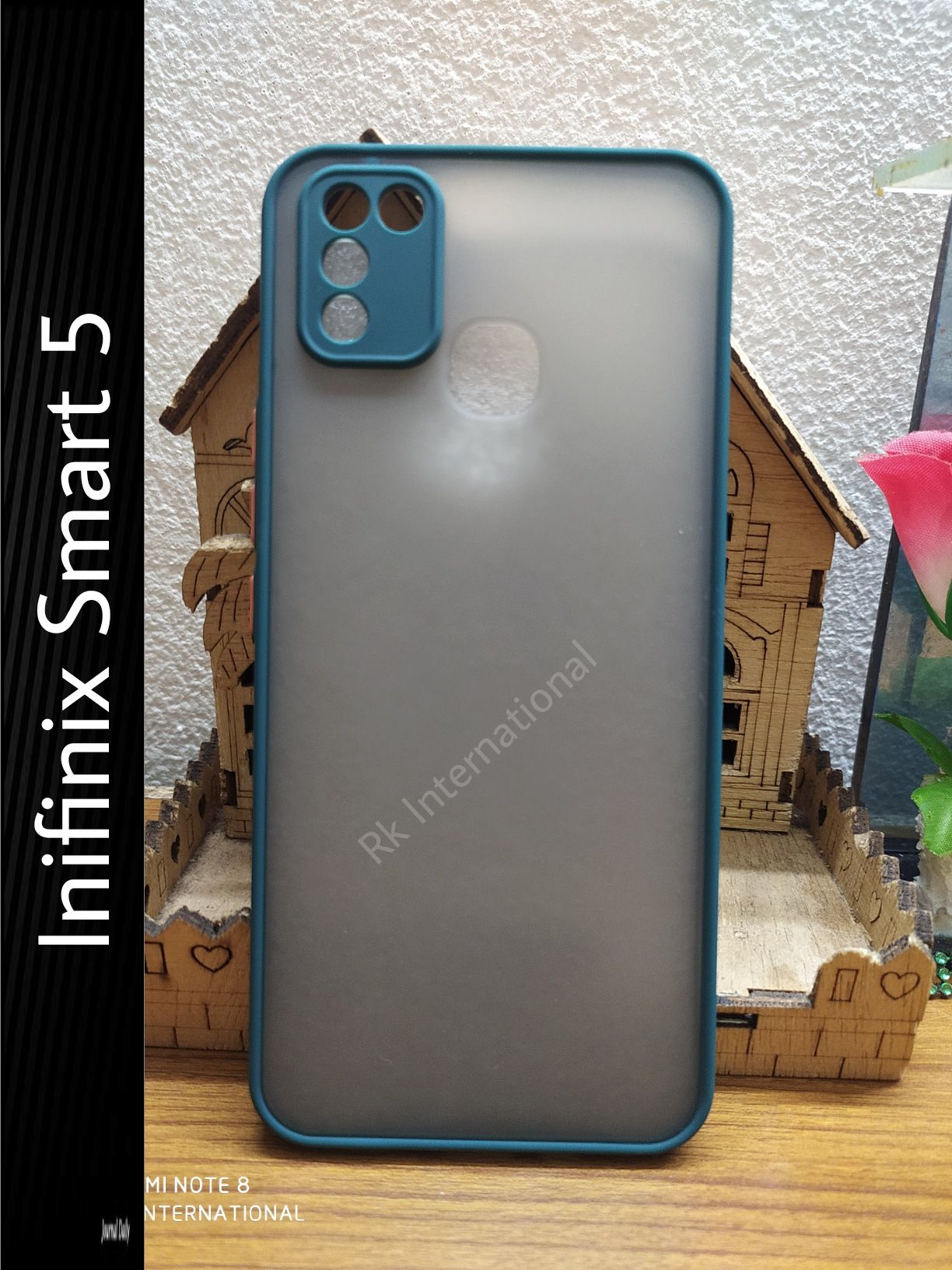 Shockproof Camera Protection Matte Finish Case back cover FOR Infinix Smart 5