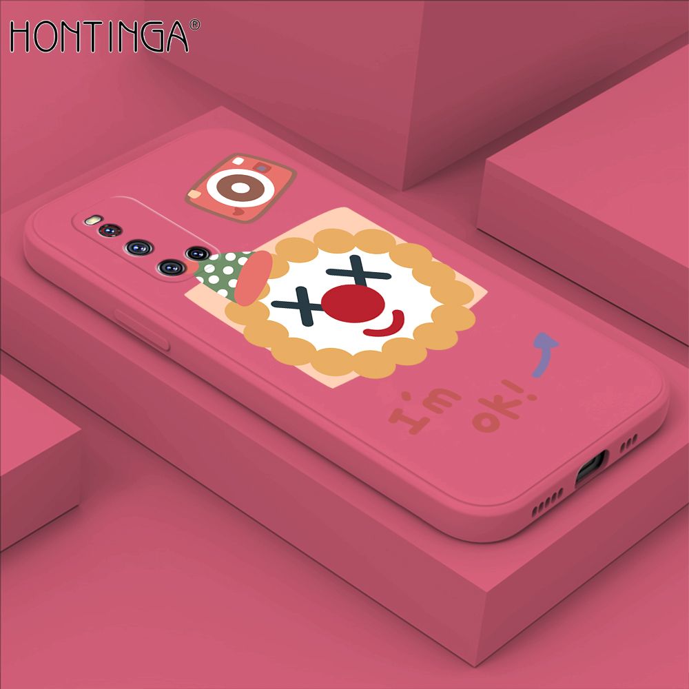 Hontinga for Vivo V19 Case New Cartoon Joker Phone Case Phone Case Soft Square Edge Silicone Cases Full Lens Cover Shockproof Protection Cover