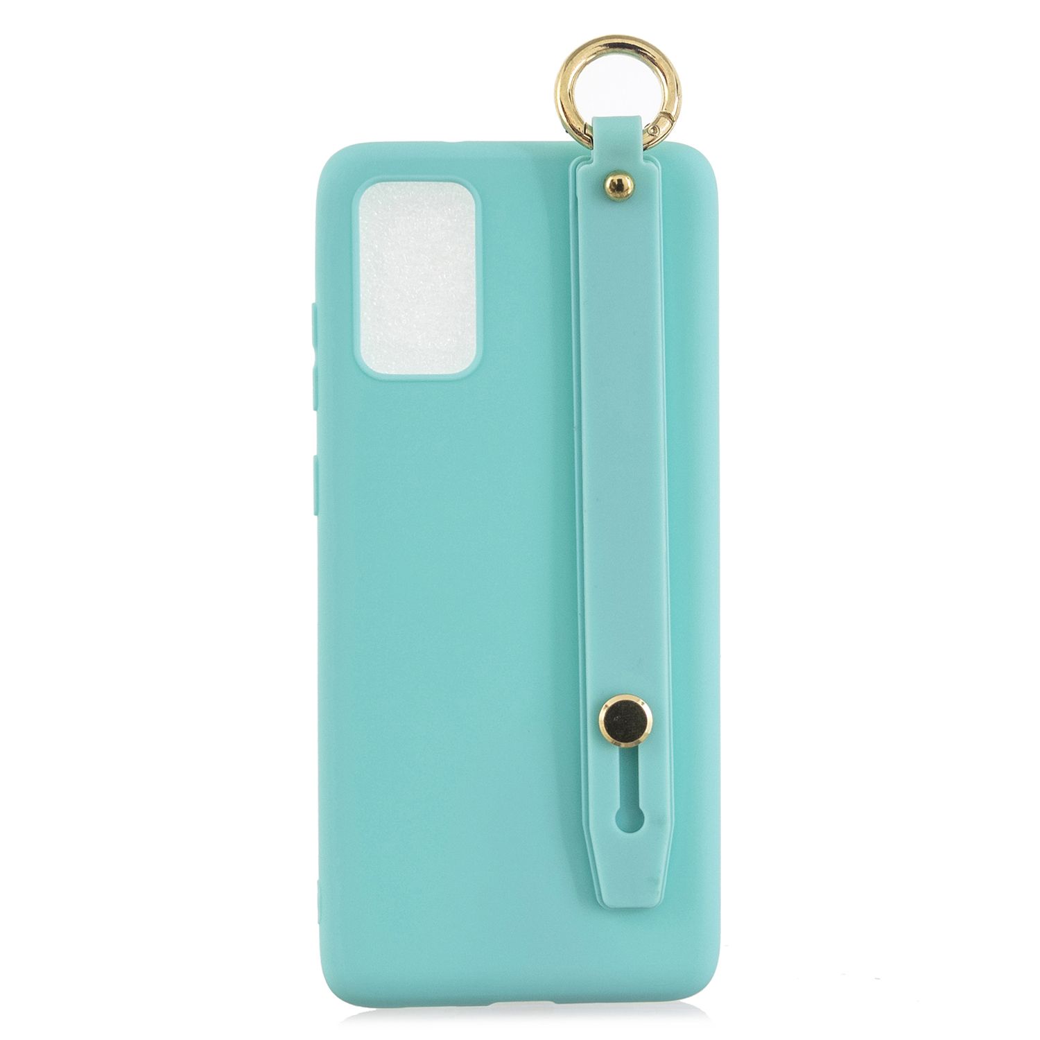 For A01/A11/A21/1/1/1/1/A91 Mobile Phone Cover Matte PU Shell with Wrist Rope All-round Protection Case Anti-scratch Shockproof Style
