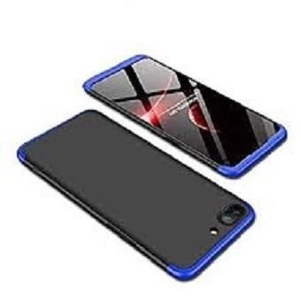 Oppo Realme C1 360 Degree GKK Phone Back Cover - Black and Blue