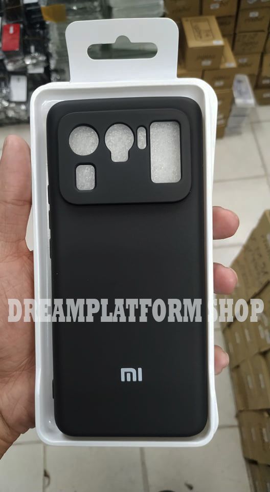 For Xiaomi MI 11 Ultra luxury silicon protect Back Cover soft silicone back case