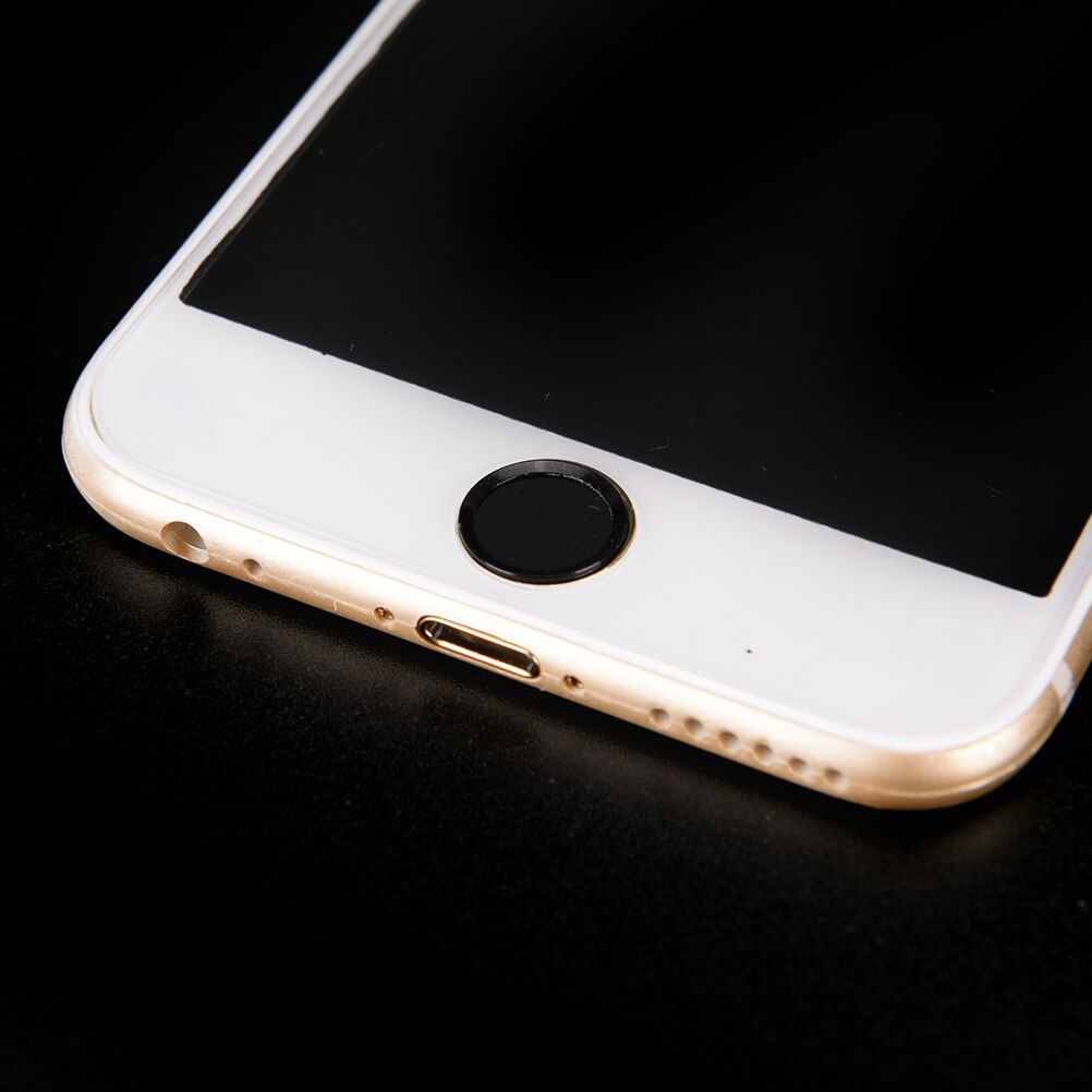 JINHF Touch ID Home button Sticker protector keypad keycap for iPhone 5s 6 6s 7 7S Plus Support Fingerprint Unlock Touch key ID