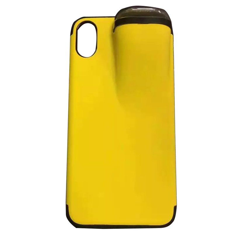 Mobile Phone Case with Bluetooth Earphone Storage Box
