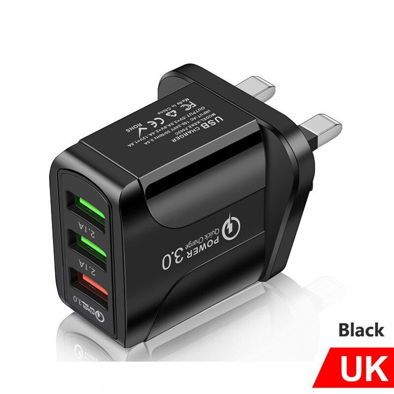 RUZOFO usb fast quick charge 3.0 universal walltablet chargers for iphone11samsung huawei charging charger