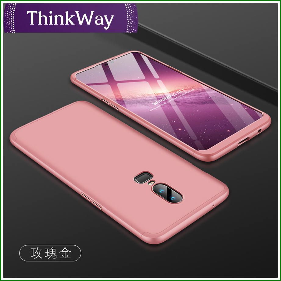360 Protective Shell Dual Tone Full Body PC Cover For OnePlus 7T & OnePlus 7Tpro