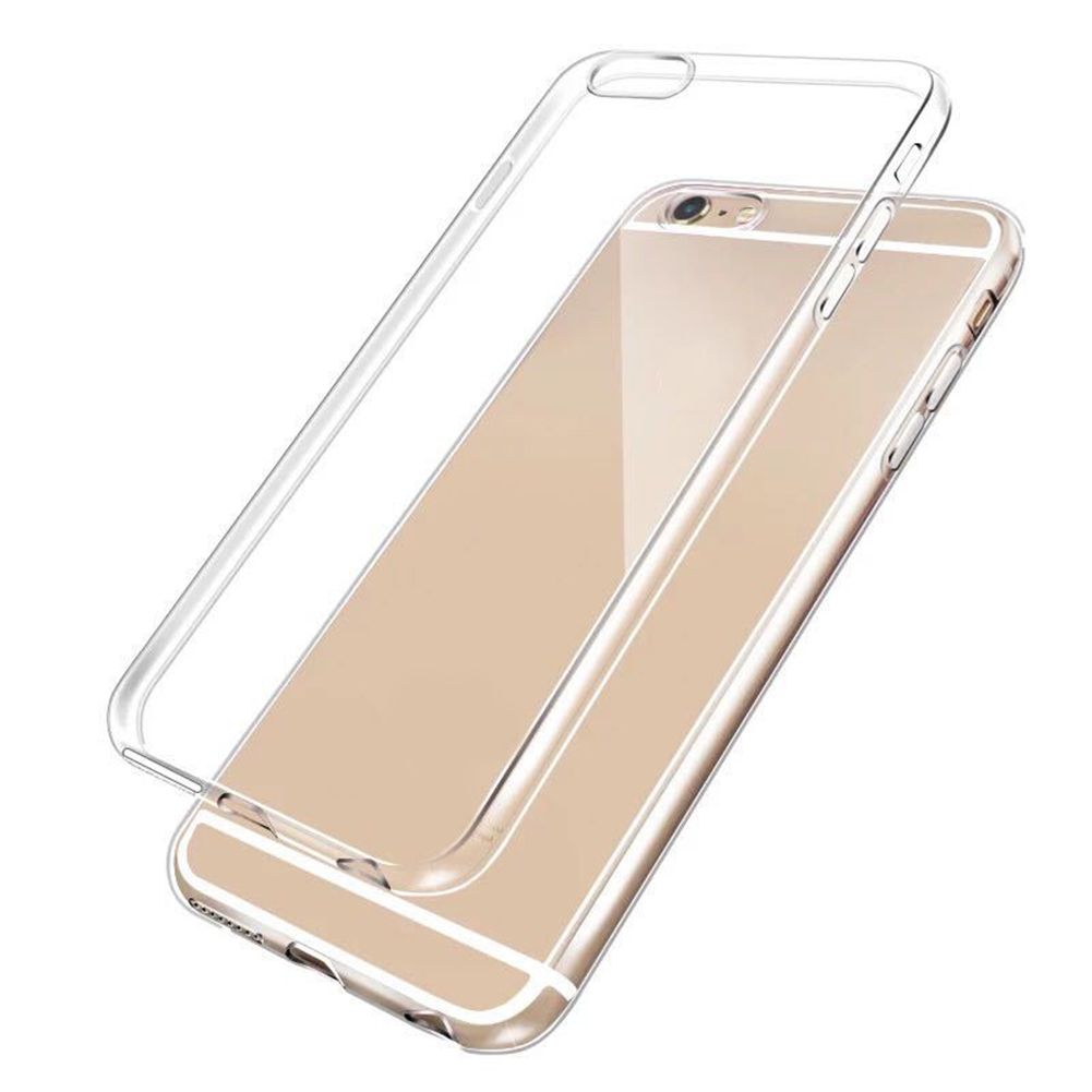 Ultra-slim Transparent TPU Phone Case Cover for iPhone X/XS/XS Max/7/8/7P/6/6S