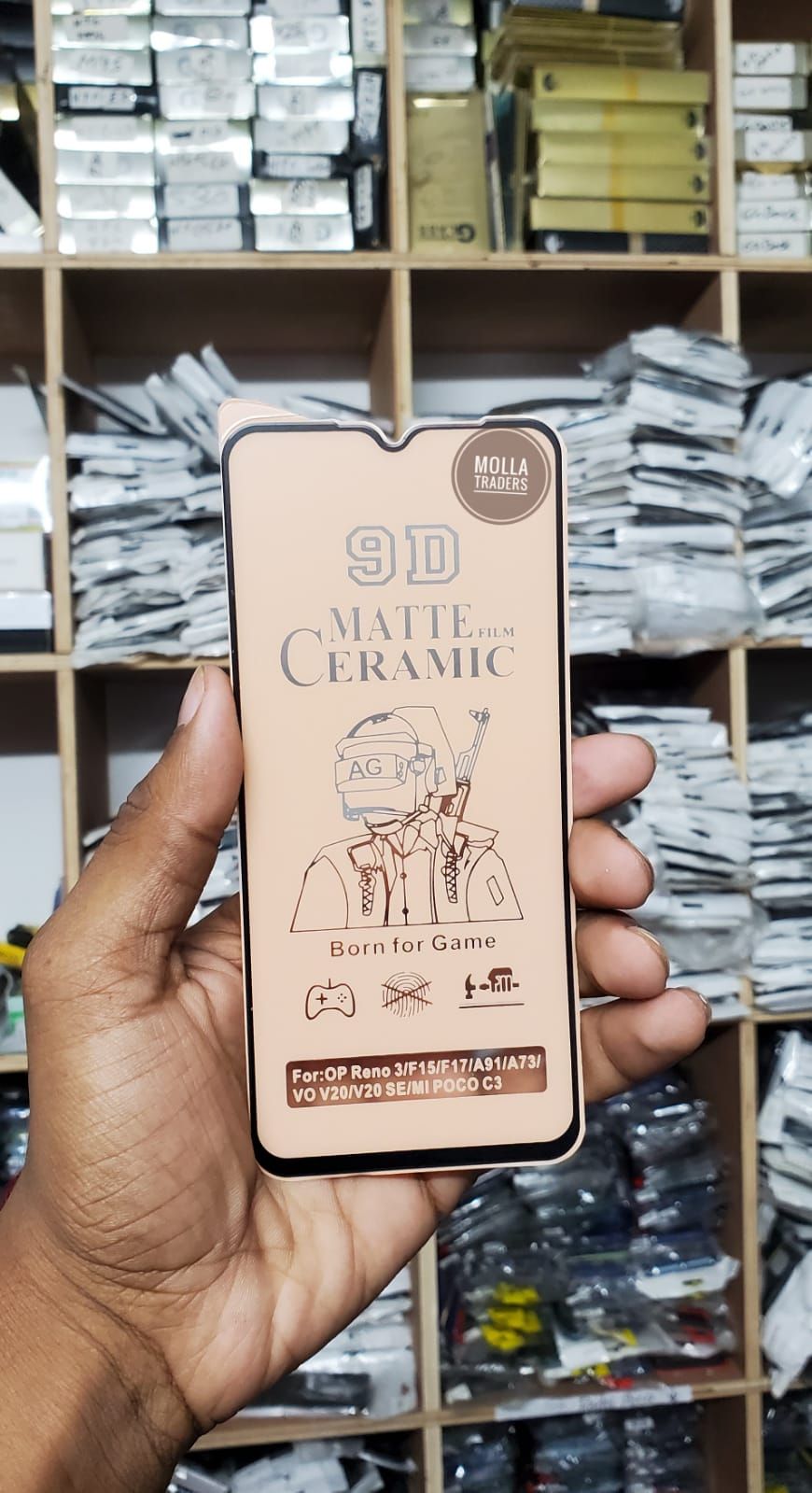 Full Curve Soft Matte Ceramic Screen Protector For Oppo F17 /A91