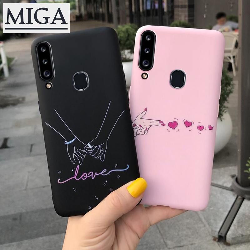 Cute Painted Phone Case For Samsung Galaxy A20s Cover SM-A207F Soft TPU Case For Samsung A20s A 20 s Casing