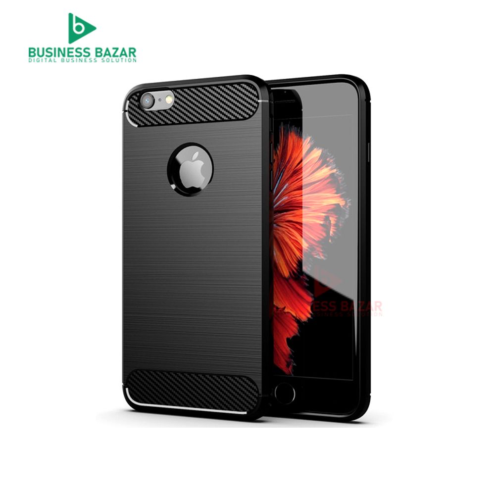 Apple_Iphone 6 Plus / 6S Plus Case Carbon Fiber Back Cover - Camera - Phone Back Cover