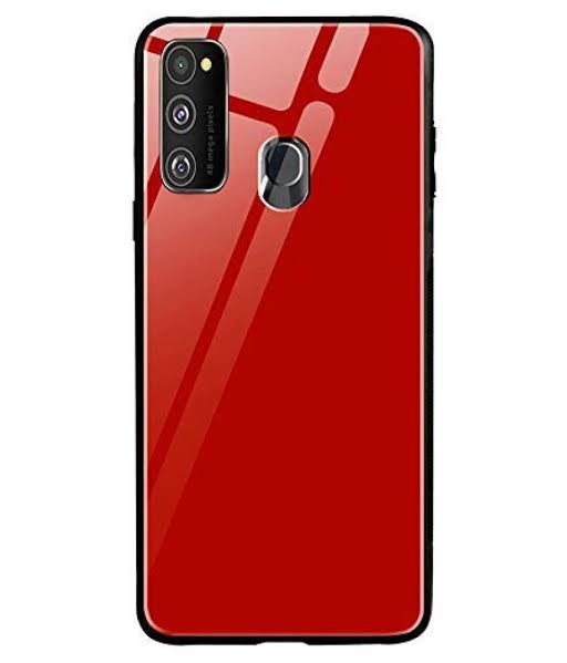 Samsung Galaxy M21 - HONG KONG DESIGN Scratchproof Tempered Glass Cover Case