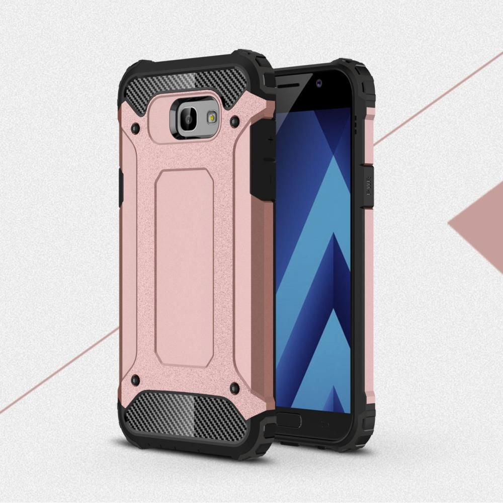 Galaxy A7() Case, Armor Series Shock Proof Hybrid Heavy Duty Dual Layer [Soft TPU+ Hard Plastic] Hard Armor Defender Protective Case for Samsung Galaxy A7 ()