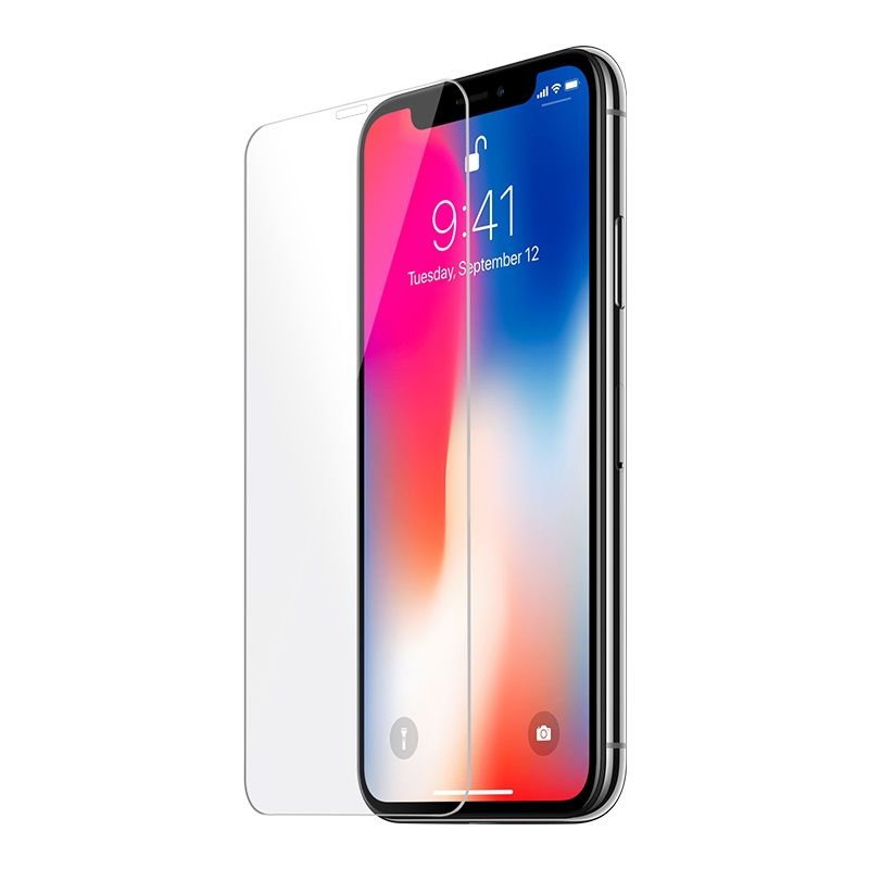 Apple iPhone XS Max Tempered Glass Screen Protector 2.5D 9H Bubble Free-Transparent