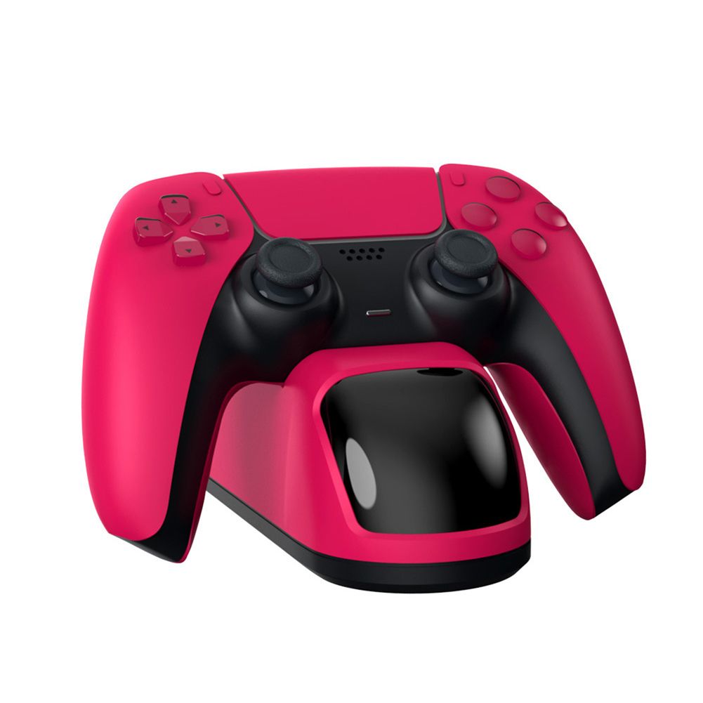 PS5 controller dual charger P55 wireless controller LED charger P5 game controller dual charger base charger easy to use Geartronic