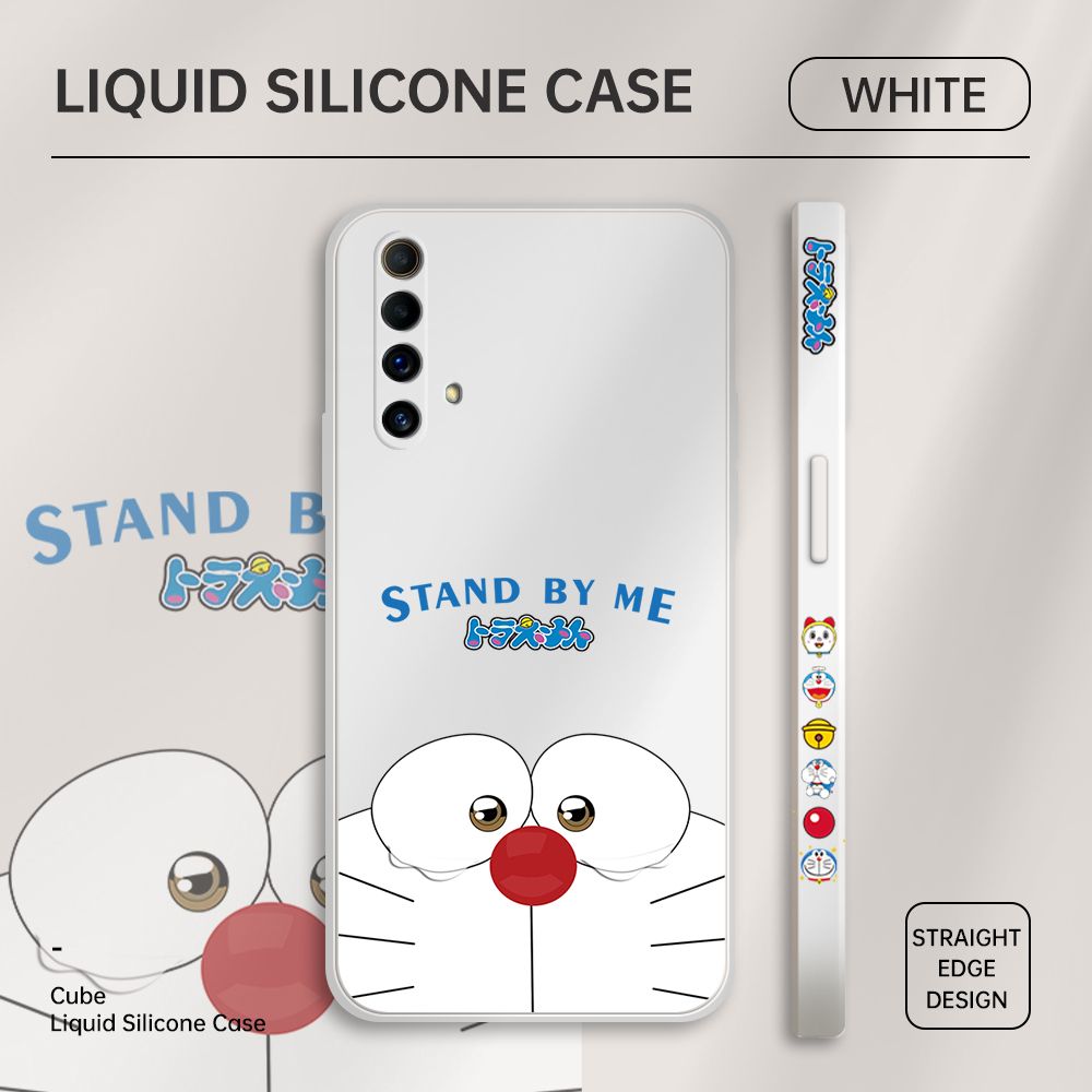 ZeroQiQi for Realme X50 Case Cartoon Weeping Cat Phone Cover Soft Full Lens Protection Casing Ultra Thin Soft Liquid Silicone Phone Cases
