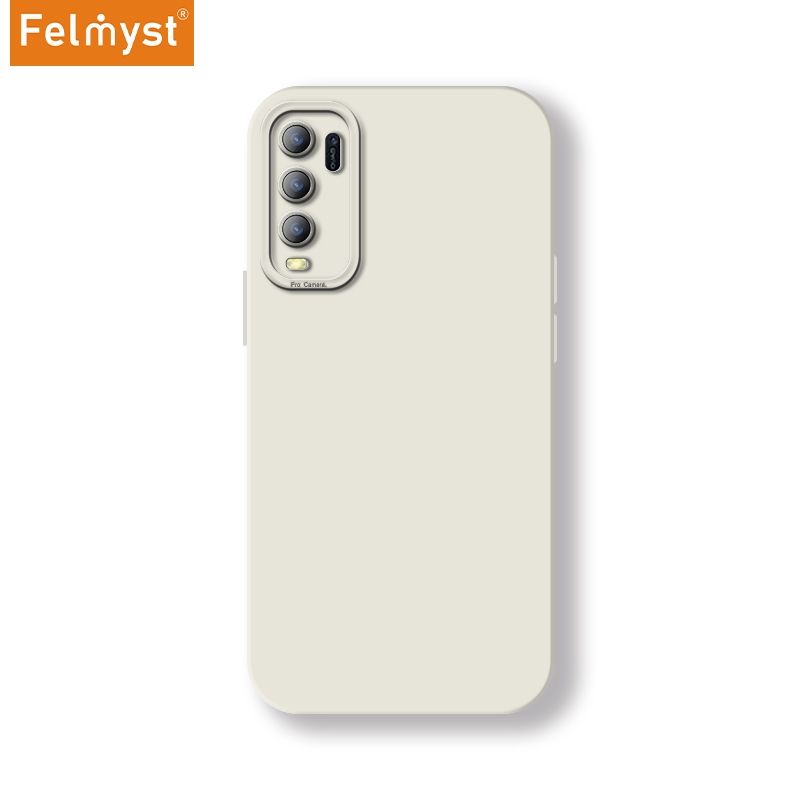 For vivo Y50 Back Mobile Phone Case Simple Luxury Colorful Liquid Silicone Protect Lens Shockproof Full Soft Cover