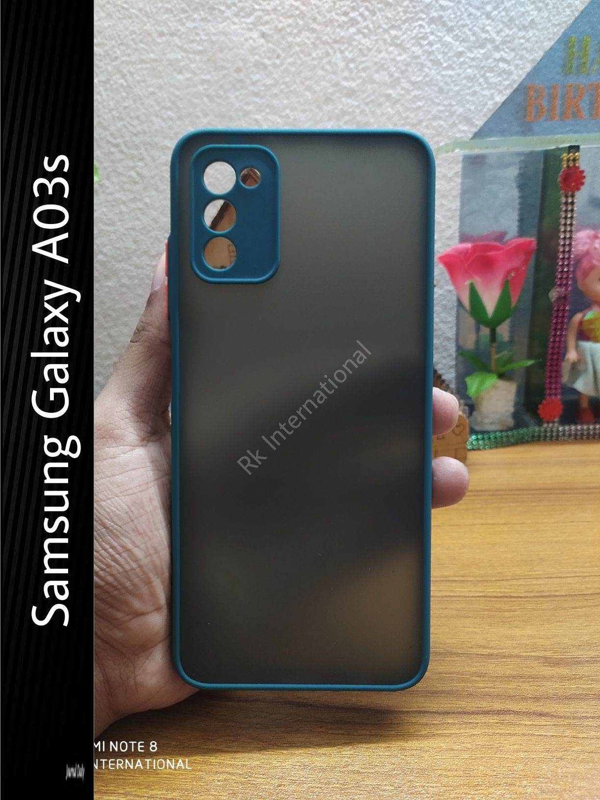 Shockproof Camera protect Matte Finish case back cover FOR Samsung Galaxy A03s