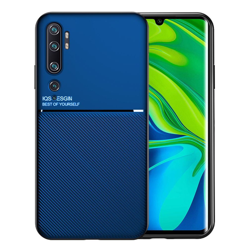Texture Silicone Car Magnetic Case For Xiaomi Mi CC9 Pro Soft TPU Protection Cover